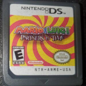 Mario and Luigi Partners in Time DS Video Game Nintendo DS